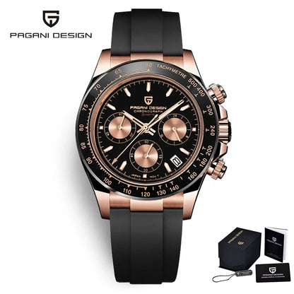 2025 New Men'S Watches Quartz Business Watch Mens Watches Top Brand Luxury Watch Men Chronograph VK63 Reloj Hombre