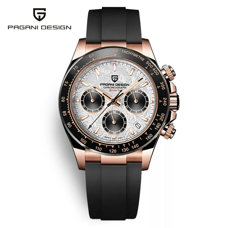 2025 New Men'S Watches Quartz Business Watch Mens Watches Top Brand Luxury Watch Men Chronograph VK63 Reloj Hombre